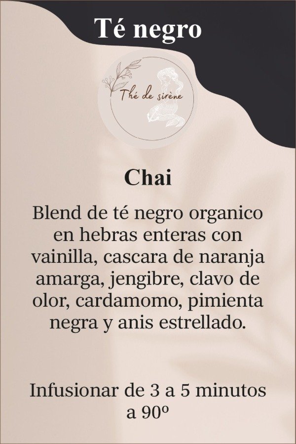 Producto - Blend de té negro 30g - Chai