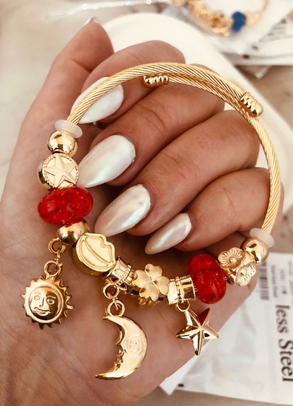 Producto - Pandorita Golden Rojo pasión Acero