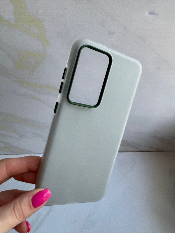 Producto - Reforzada con felpa Samsung S24 plus verde oscuro
