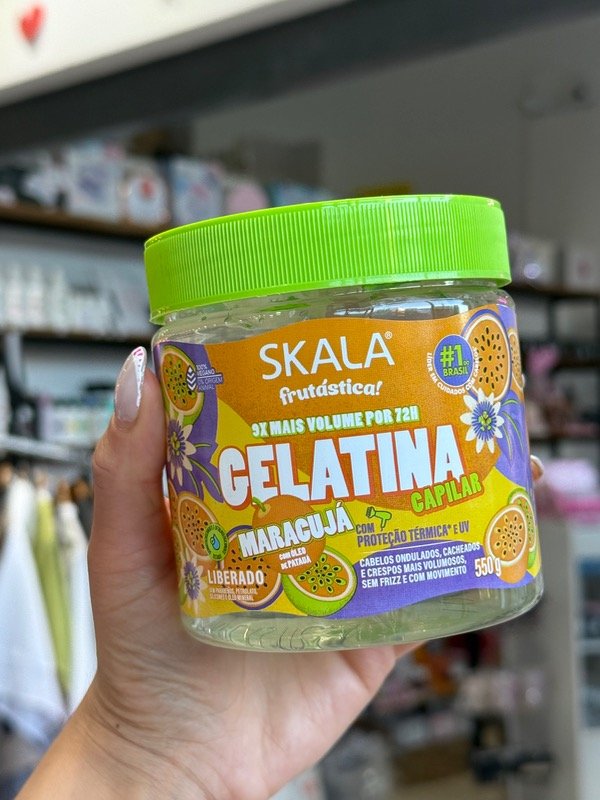 Producto - Gelatina capilar maracujá  x500g Skala