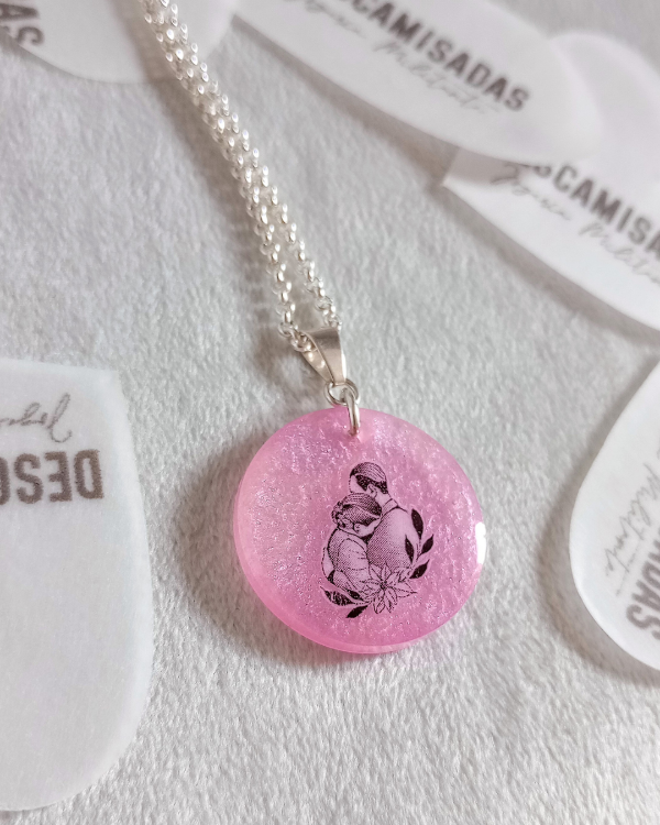 Producto - Dije rosa EyJ