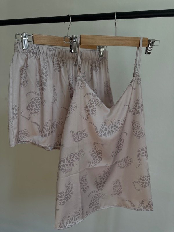 Producto - Pijama corto satén Wild - 0