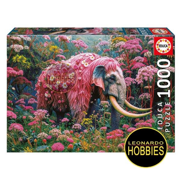 Producto - Elefante Floral 1000 Piezas Educa 20229