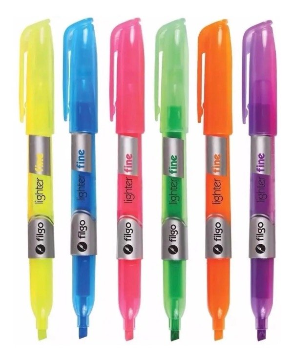 Producto - Resaltadores filgo X6 - 1