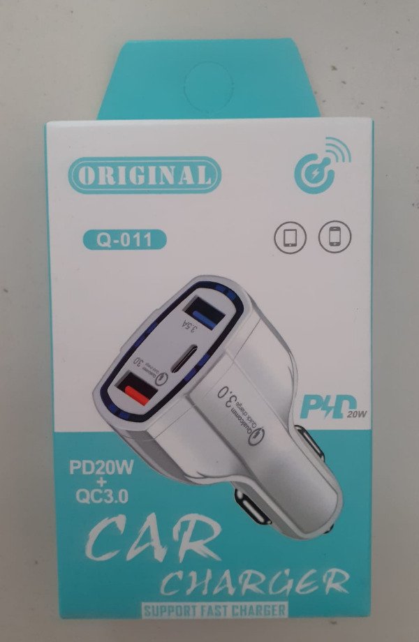 Producto - Cargador para Auto Q - 011