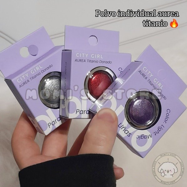 Producto - Polvo aurea titanio City Girl "Color, Light Magic"