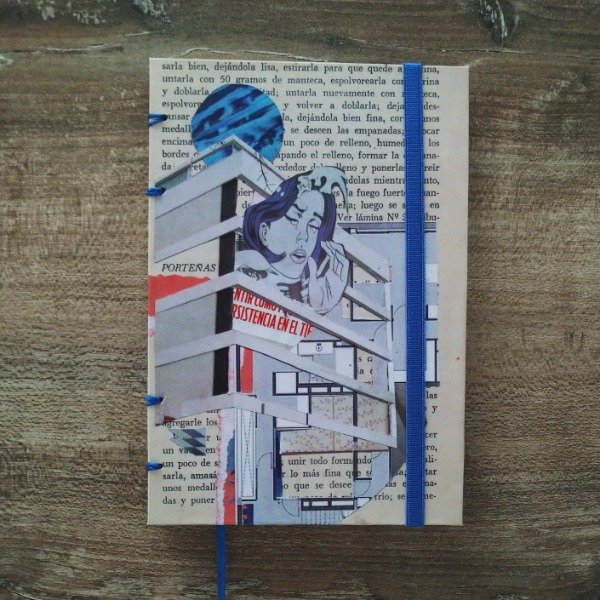 Producto - Cuaderno copta chico Porteñas