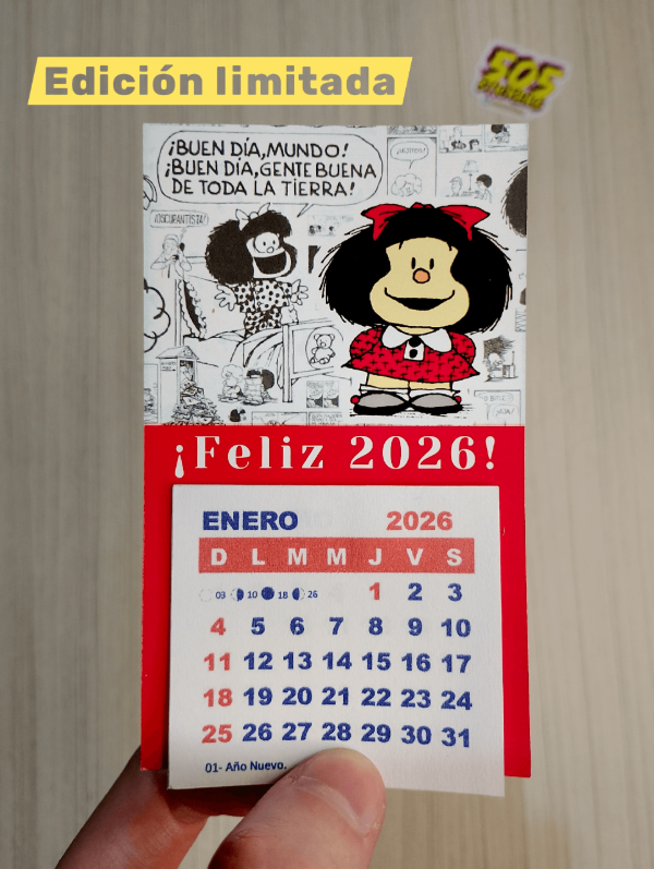 Producto - Calendario 2026 / Mafalda