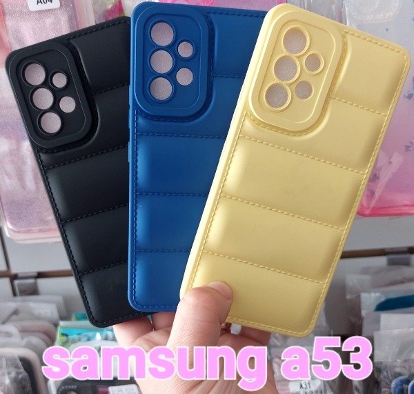 Producto - Fundas puffer. Samsung a53