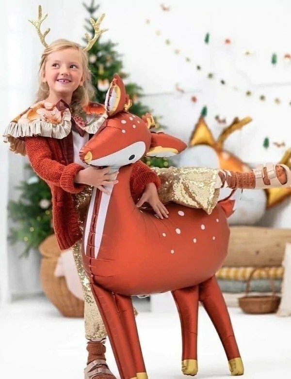 Producto - Globo ciervo rojizo 80cm