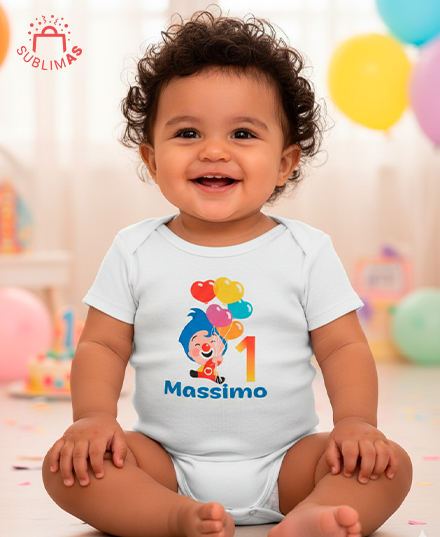 Producto - Body de bebe cumpleaños plim plim