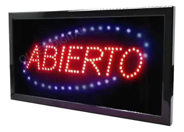 Producto - CARTEL LED ABIERTO
