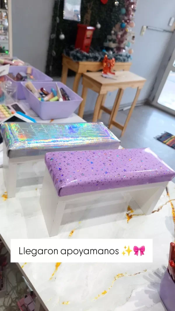 Producto - Apoyamanos plateado