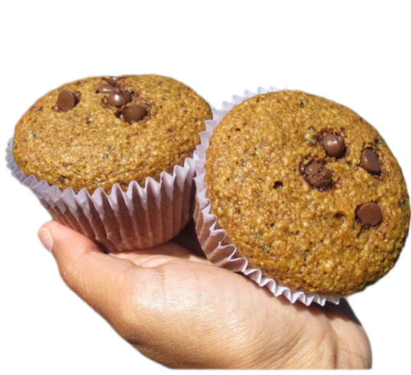Producto - Muffins de banana y chocolate