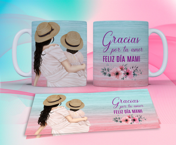 Producto - 22 TAZAS VARIADAS DIA DE LA MADRE COD 2567