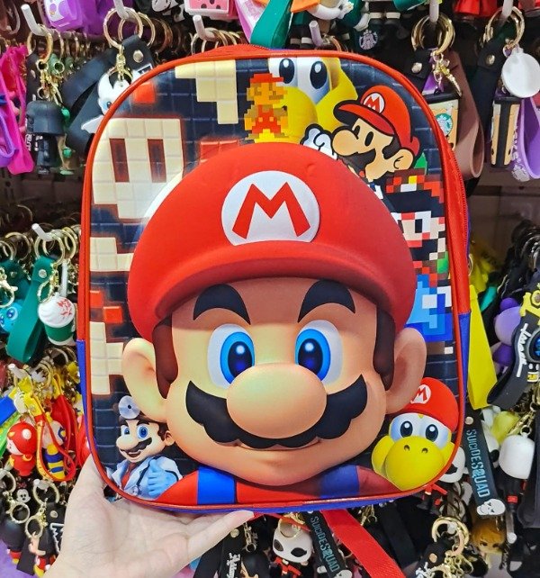 Producto - Mochila jardin cara de mario