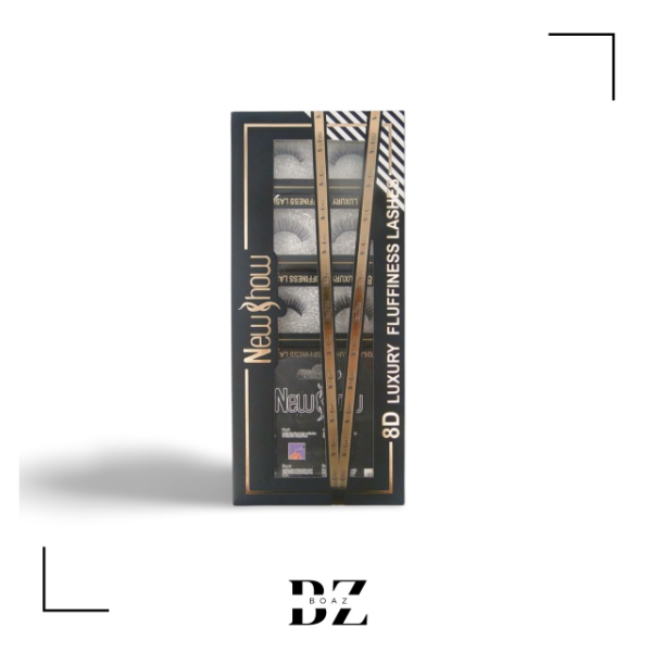 Producto - PESTAÑAS X 10 PCS SURTIDAS NEW SHOW 8D SURTIDO 1640-2