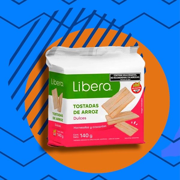 Producto - TOSTADAS DE ARROZ LIBERA SIN TACC DULCES