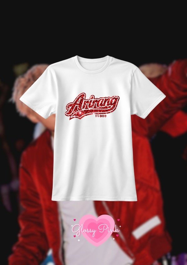 Producto - Remera Arirang - VINILO TEXTIL GLITTER