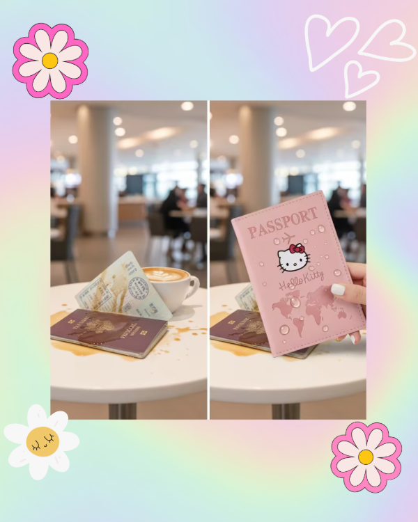 Producto - Funda Pasaporte Hello Kitty - 3