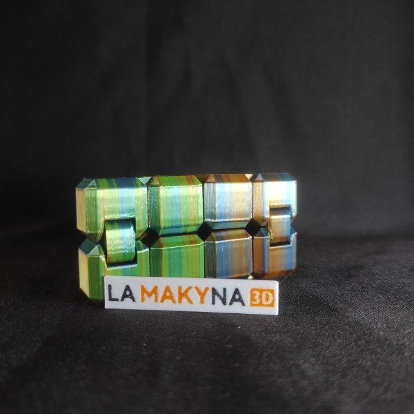 Producto - CUBO INFINITO - MIX VERDE, NARANJA Y AZUL