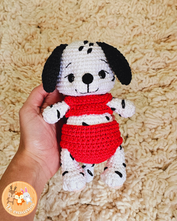 Producto - Pequeño bebé Óreo - Guía de tejido
