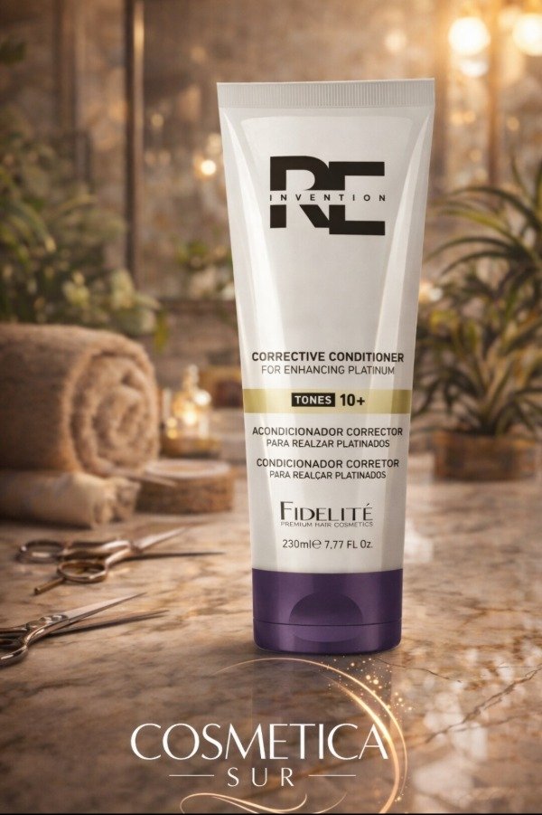 Producto - acondicionador corrector para realzar plateados 10+ fidelite X 230 ml