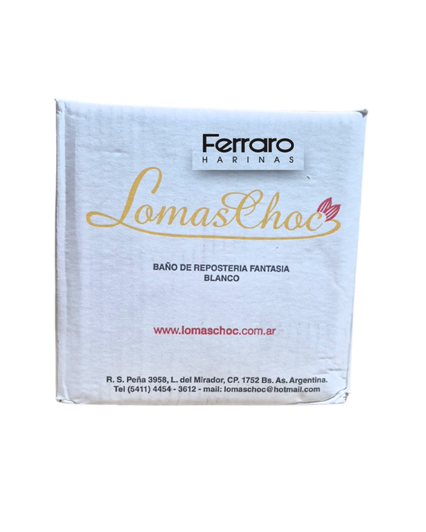 Producto - Chip chocolate Loma Choc blanco 5kg
