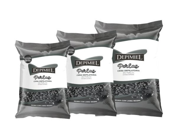 Producto - Cera en Perlas Negra x400gs