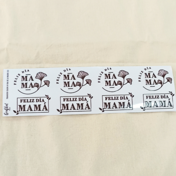 Producto - Transfer UV MAMÁ 020