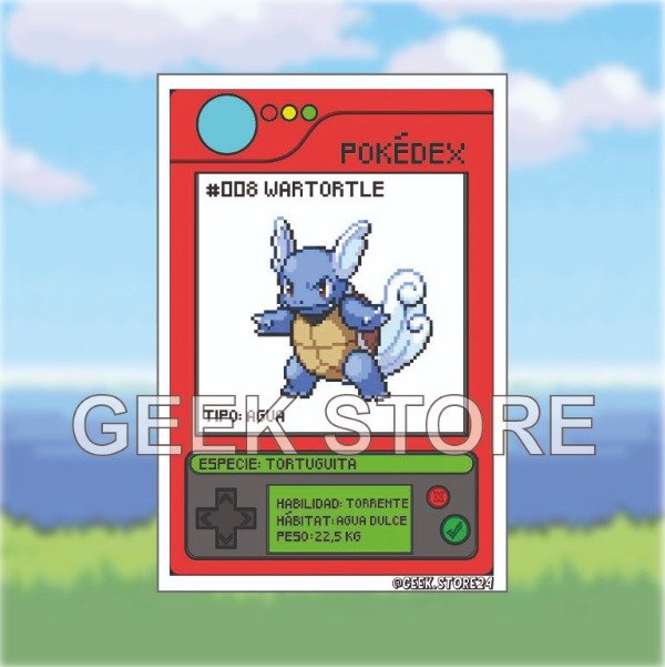 Producto - #008 Wartortle