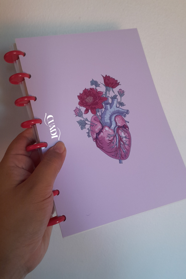 Producto - CORA CON FLORES- A5