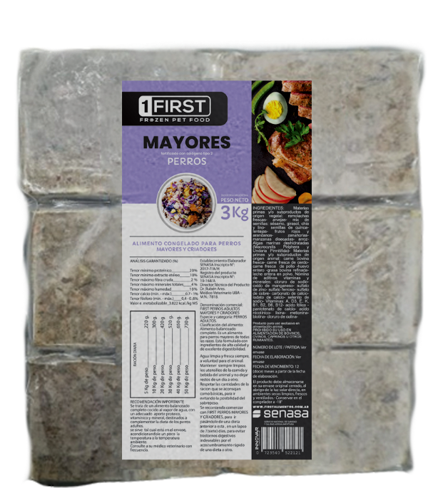 Producto - FIRST perro mayores