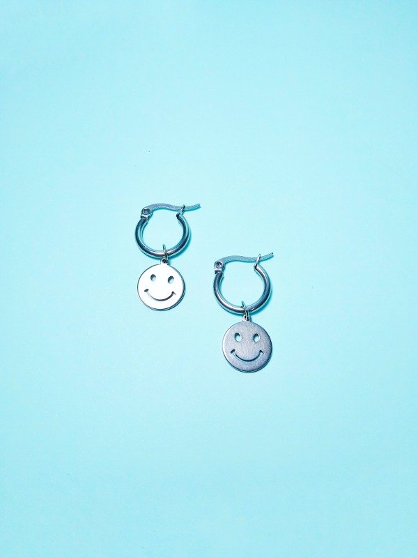 Producto - Aros Argolla - Carita Feliz