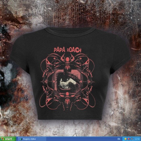 Producto - PAPA ROACH eye - Baby tee