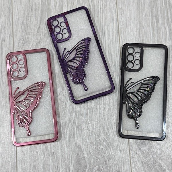 Producto - FUNDA TRANSPARENTE MARIPOSA A13