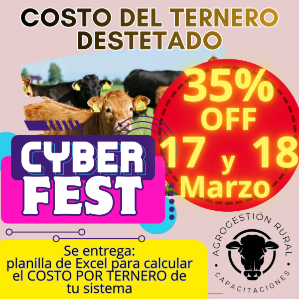 Producto - Taller Online: Costo del Ternero