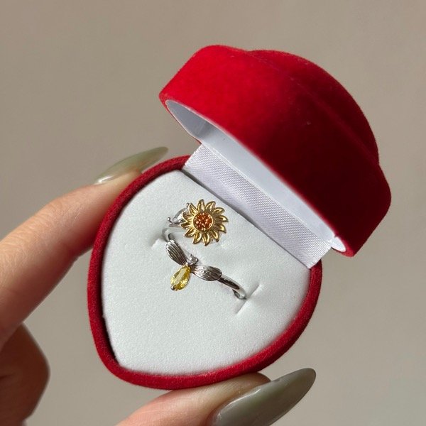 Producto - Anillo giratorio flor