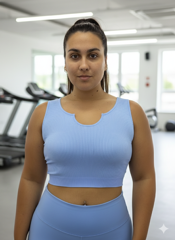 Producto - Crop Top V-Neck T.S-XL