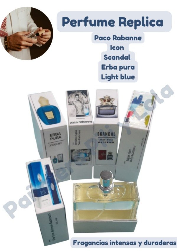 Producto - Perfume Replica Hombre ( Consultar variedad disponible)