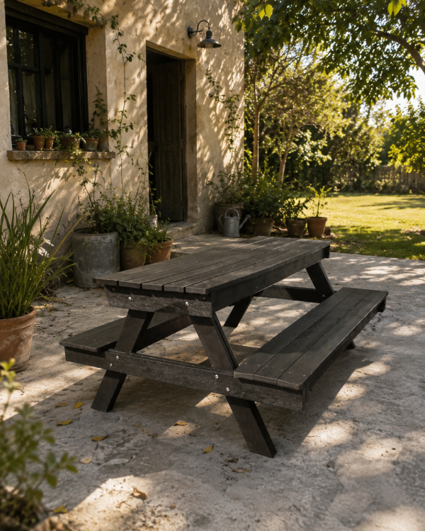 Producto - Mesa Canadiense Picnic 4 Personas Madera Plastica - 2