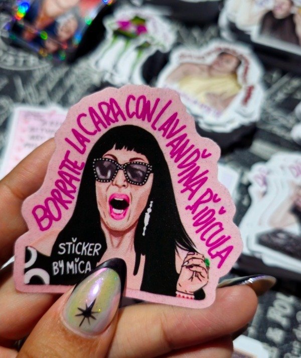 Producto - Borrate la cara con lavandina moria 6cm