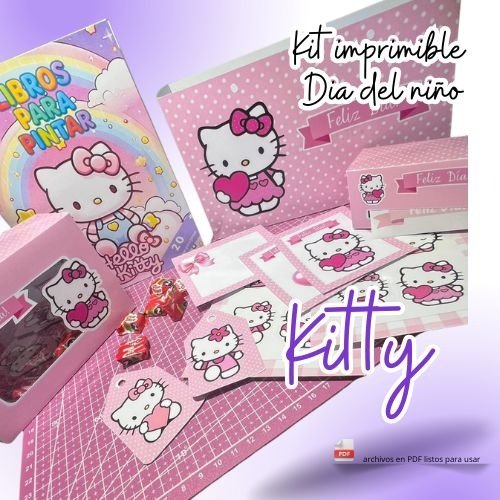Producto - kit imprimible kitty