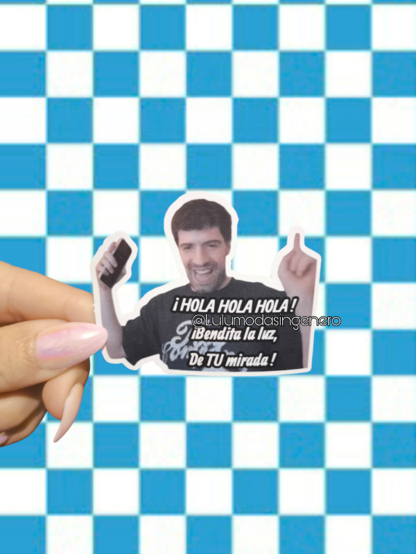 Producto - Sticker Vinilo Bendita tu luz Martin cirio