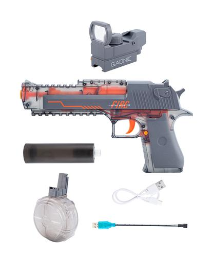 Producto - Pistola De Agua Automatica c/luz led fuego -capacidad 500ml -alcance 10mts -disp - 6