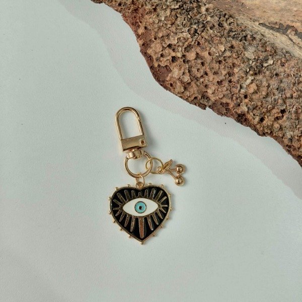 Producto - Llavero corazon ojito