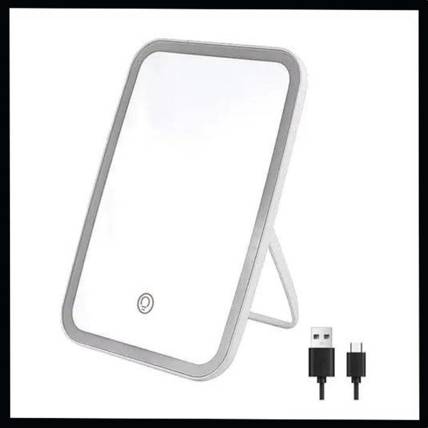 Producto - Espejo Rectagular led recargable