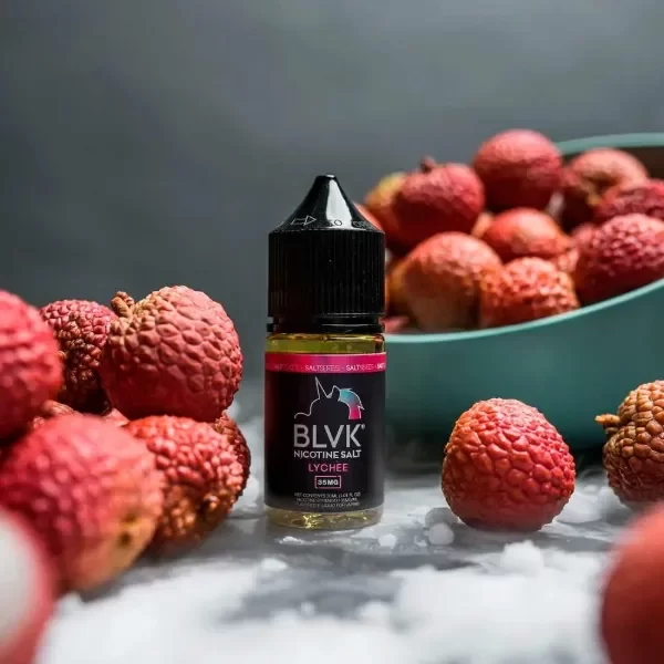 Producto - (NIC SALT) BLVK SALTS 35MG - LYCHEE