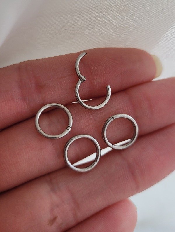Producto - Piercing Sin Fin c/bisagra 8 mm AQ