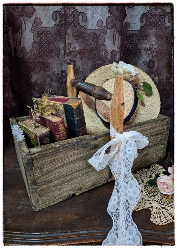 Producto - Cajón Organizador Rústico marrón